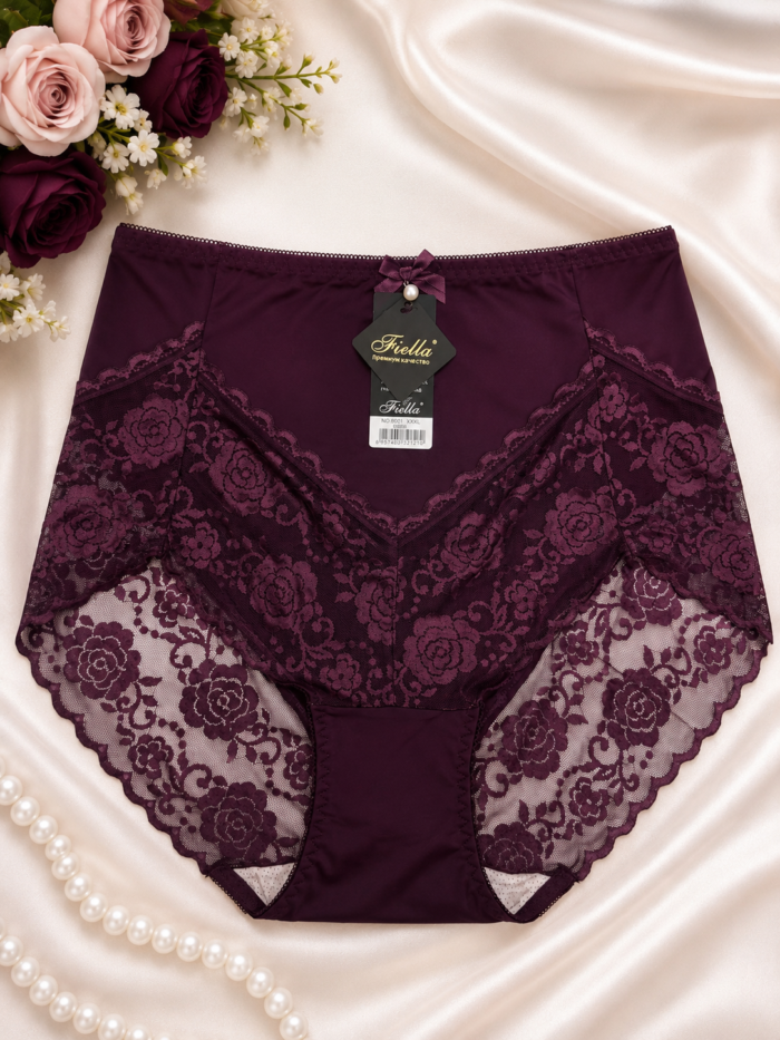 QUALITY FASHION SEAMLESS LADIES LACEY PANT DESIGN 1(Perfect for size 10,12,14,16) - Image 7