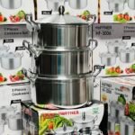 3PC HOFFNER ALUMINUM POT SET SIZE 18,20&22CM(3012)
