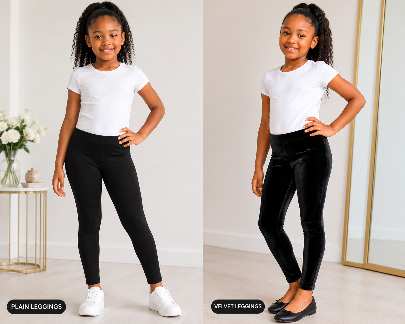 7122e24a-7ca8-4c68-a7ed-29ba552bde30 2 WAYS CUTE KIDDIES LEGGINS(Warm and comfy)AGE 8-10 - Image 1