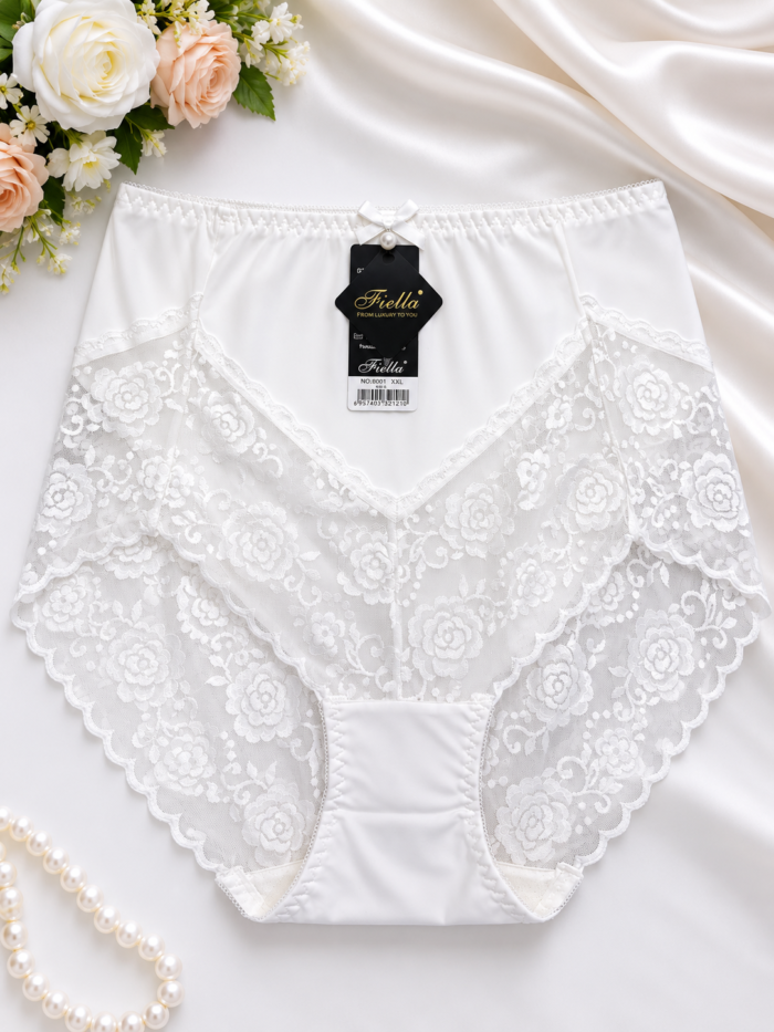 QUALITY FASHION SEAMLESS LADIES LACEY PANT DESIGN 1(Perfect for size 10,12,14,16) - Image 12
