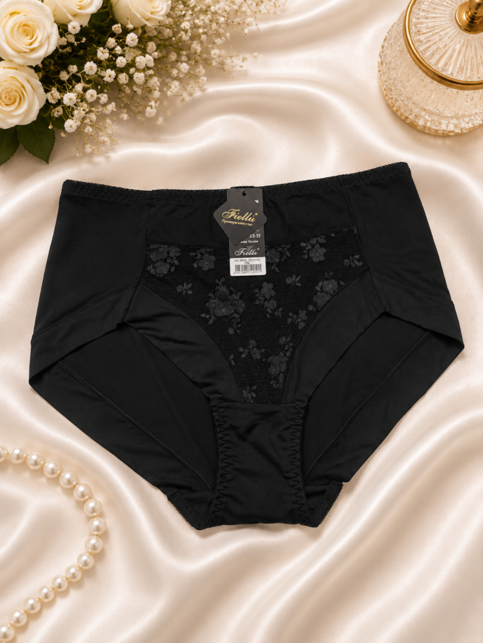 QUALITY FASHION SEAMLESS LADIES LACEY PANT DESIGN 2(Perfect for size 12,14,16,18) - Image 4