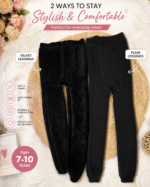 2 WAYS CUTE KIDDIES LEGGINS(Warm and comfy)AGE 8-10 - Image 3