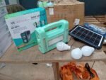 QUALITY BIG SIZE SOLAR LED LIGHT/LAMP WITH PANEL AND 3 BULB SX-2011(BIG SIZE) - Image 2