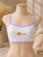 6PC COMBO DESIGN KIDDIES CUTE BRALETTE SINGLET AGE 6-8•••Random design selection