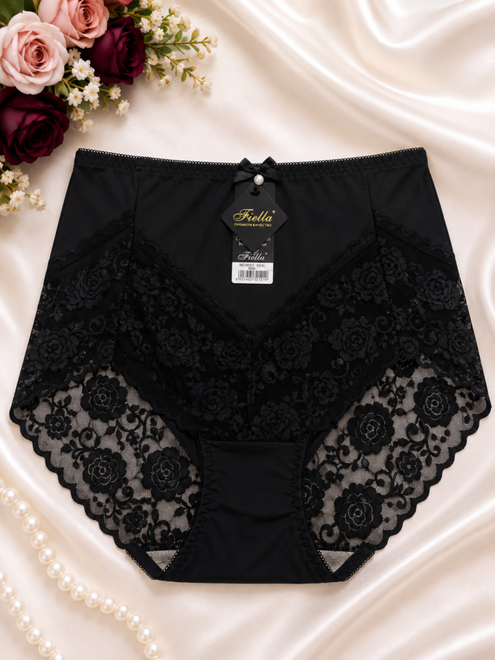 QUALITY FASHION SEAMLESS LADIES LACEY PANT DESIGN 1(Perfect for size 10,12,14,16) - Image 6
