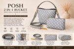 CUTE 2IN1 SHOULDER AND CROSS BODY BUCKET BAG 005 - Image 4