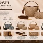 CUTE 2IN1 SHOULDER AND CROSS BODY BUCKET BAG 005