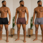 4IN1 💯 PURE COTTON MALE BOXER COMES IN A FANCY PACKAGING BAG(Black,Dark grey,Blue,Red,Light grey,Coffee)you’ll be getting any of this color options in your bag