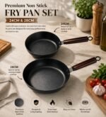 QUALITY DEEP WOK FRYPAN WITH SMALL HOLE PATTERN