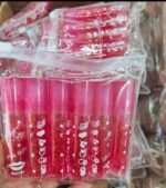 6PC TRANSPARENT WHITE LIP OIL GLOSS WITH GLITTERS(it’s not pink color but transparent white with shimmer) - Image 2