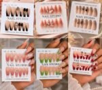 3PC COMBO BEAUTIFUL CLASSY PRESS ON NAIL(We have over 50 all beautiful designs,we will pick randomly) - Image 2