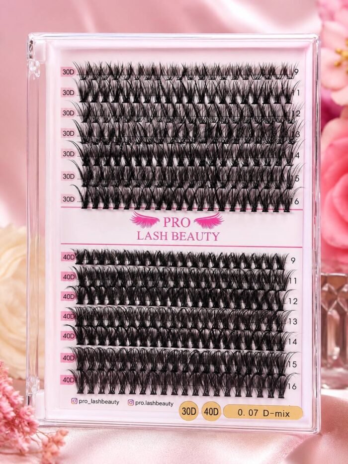 PRO LASH BEAUTY CLUSTER LASHES SET(30D/40D•••9-16mm)
You can use this pack about 10 times - Image 2