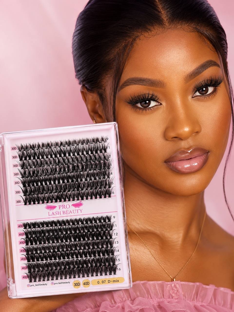 img_6620 PRO LASH BEAUTY CLUSTER LASHES SET(30D/40D•••9-16mm)
You can use this pack about 10 times - Image 1