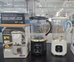 1000ML 2 SEPARATE BLADE RECHARGEABLE JUICER WITH TIMER(Ice crusher,Juicer,Garlic,Wash)HP-198